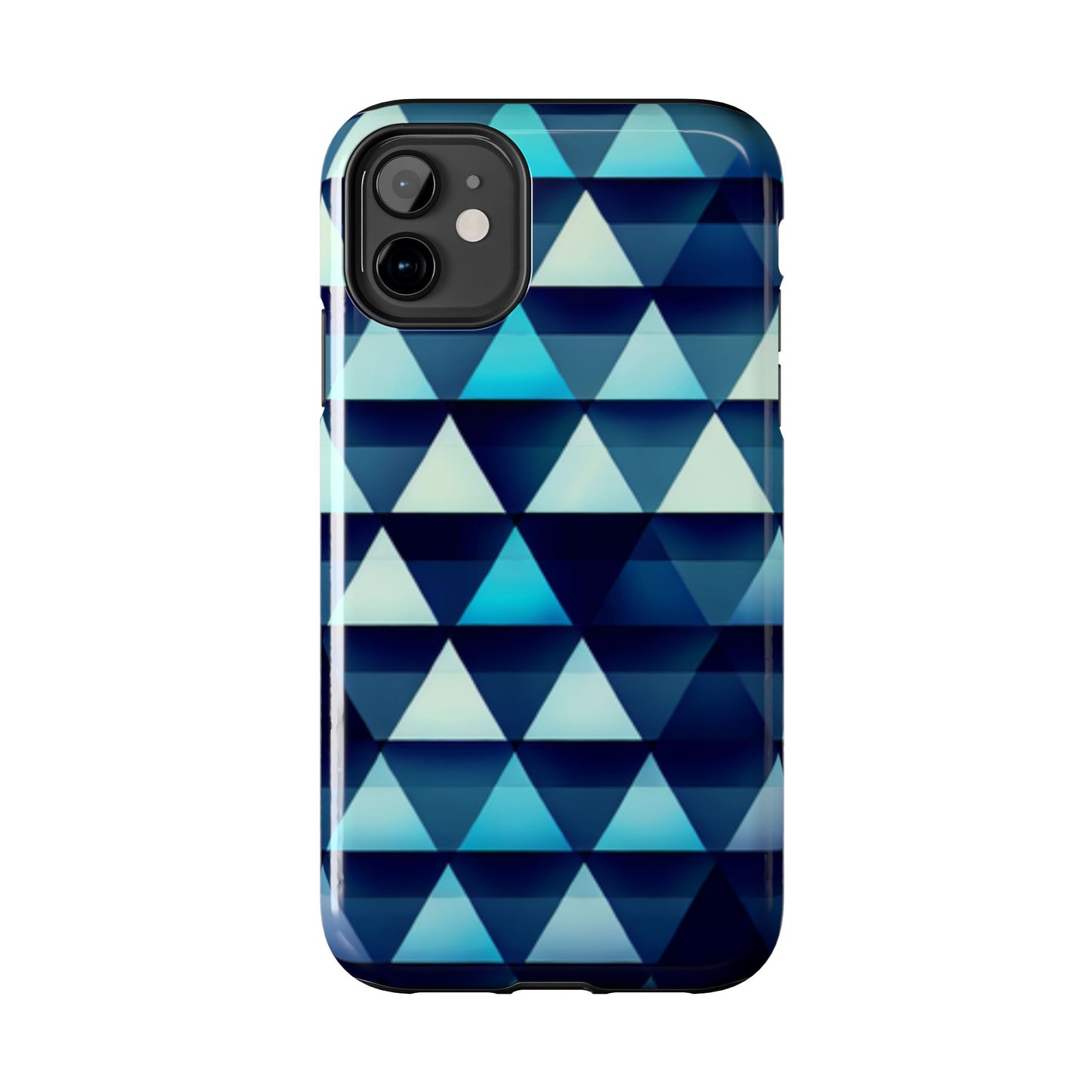 Blue Triangle Phone Case