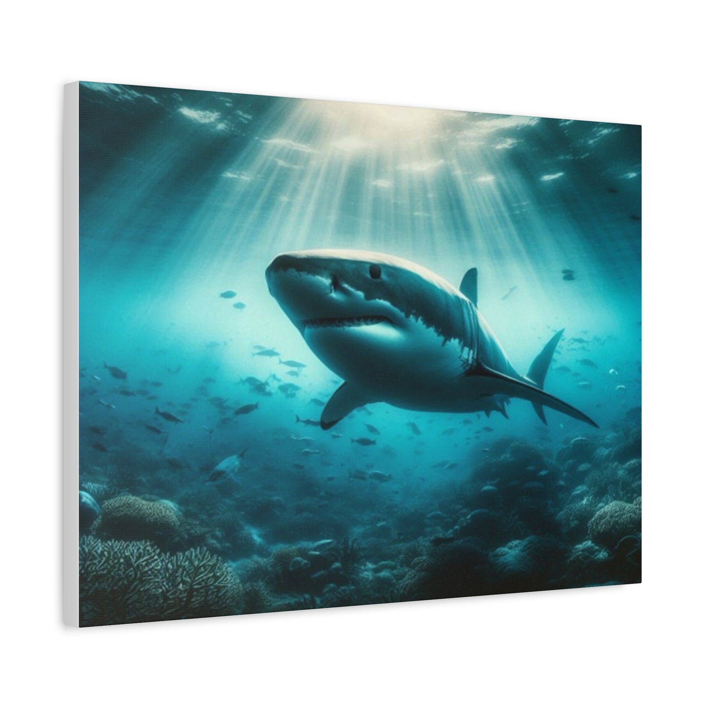 Great White Shark Canvas