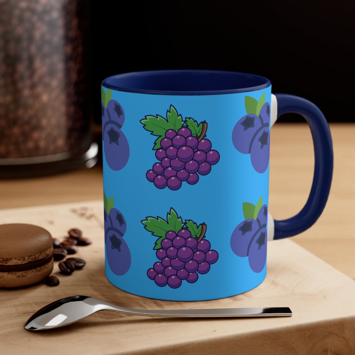 Blueberry and Grape mug