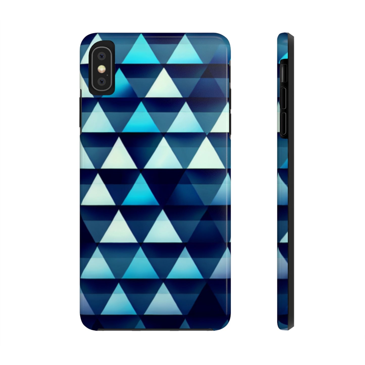 Blue Triangle Phone Case