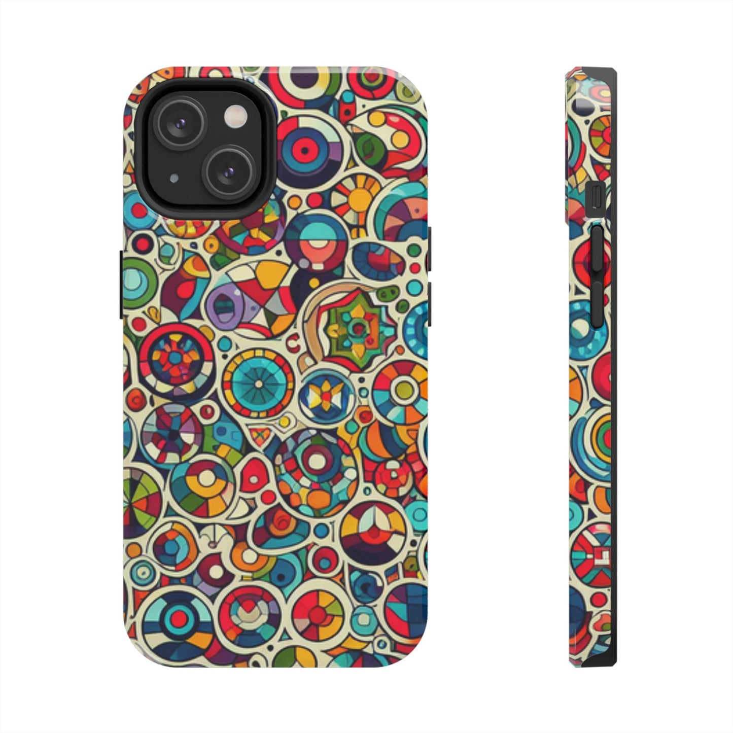 colourful pattern Phone Cases