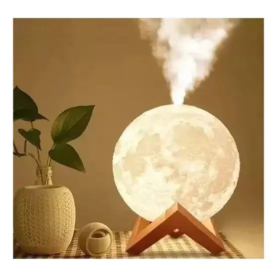 3D Humidifier Moon Diffuser Luminaire