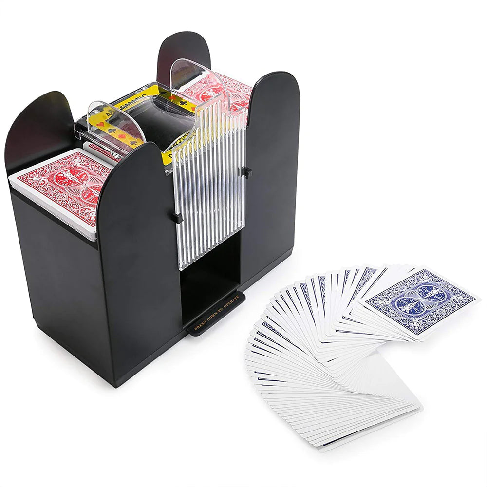 Automatic Shuffling Device for Game Cards