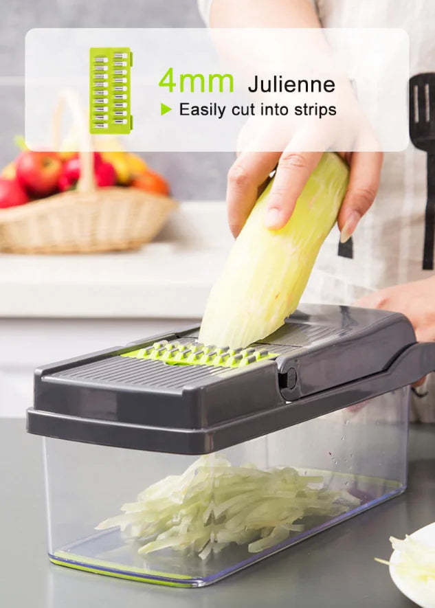 15-In-1 Vegetable and Fruit chopper Dicer