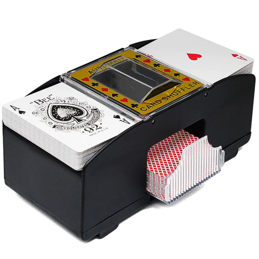 Automatic Shuffling Device for Game Cards