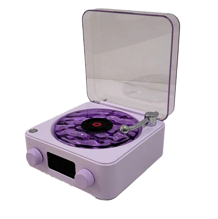 Retro Bluetooth Speaker - Vinyl Record Player