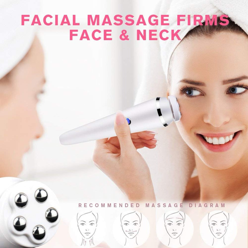 Facial Cleansing Brush and Beauty Device
