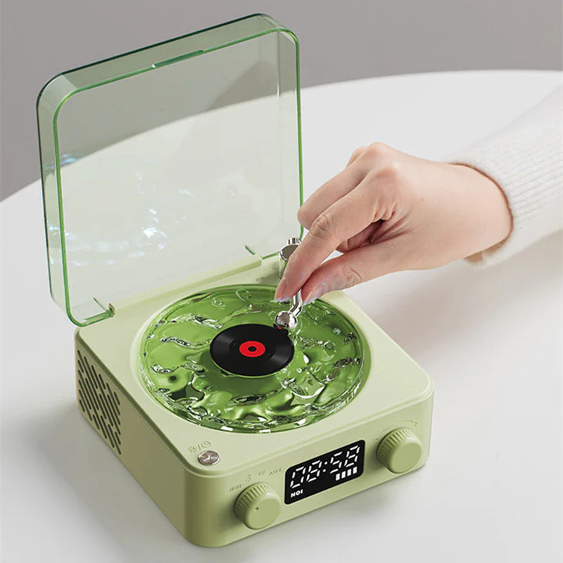 Retro Bluetooth Speaker - Vinyl Record Player