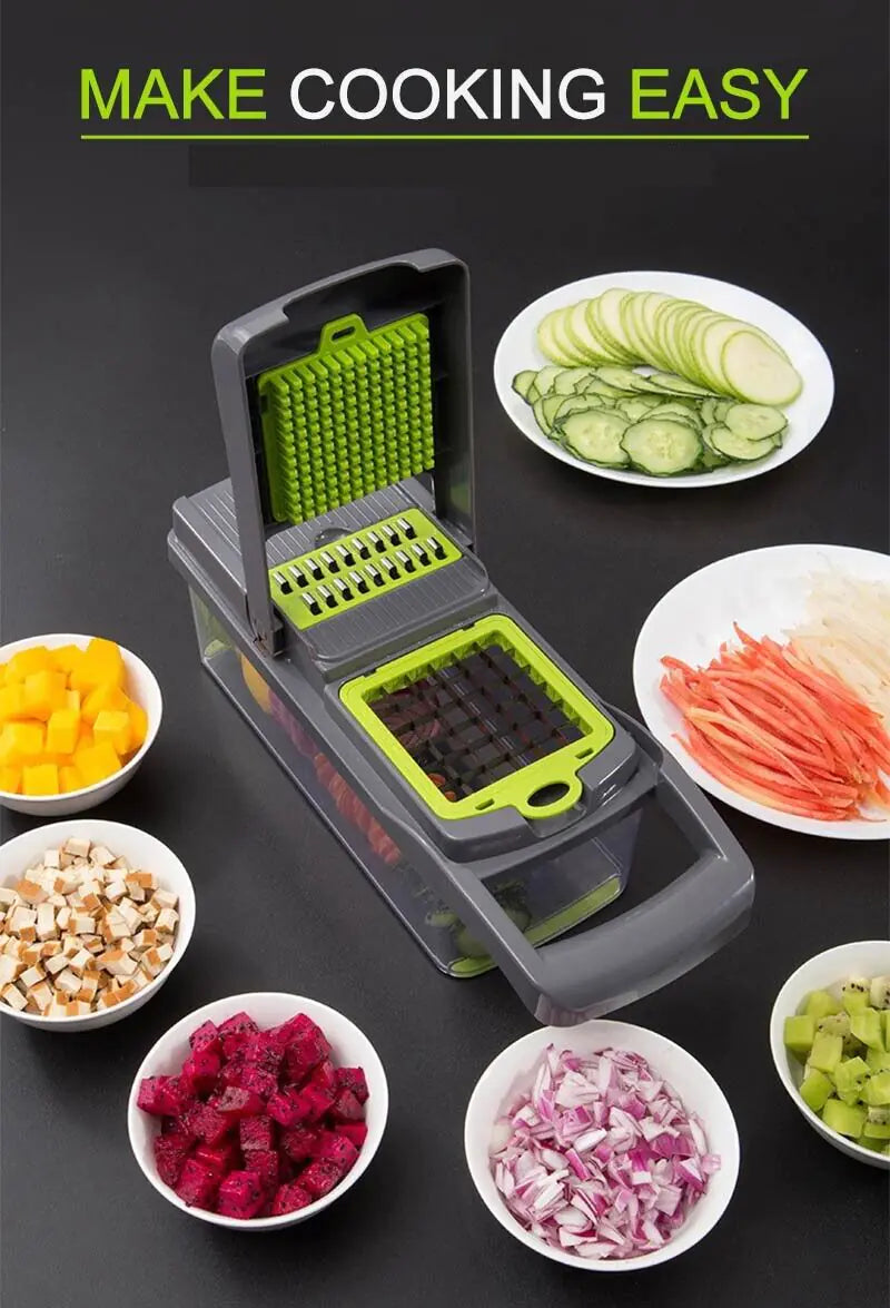 15-In-1 Vegetable and Fruit chopper Dicer