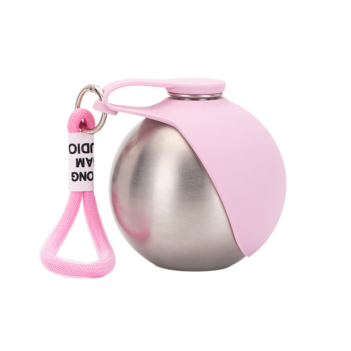 Pet Supplies Portable Dog Water Bottle 304 Stainless Steel Foldable Design