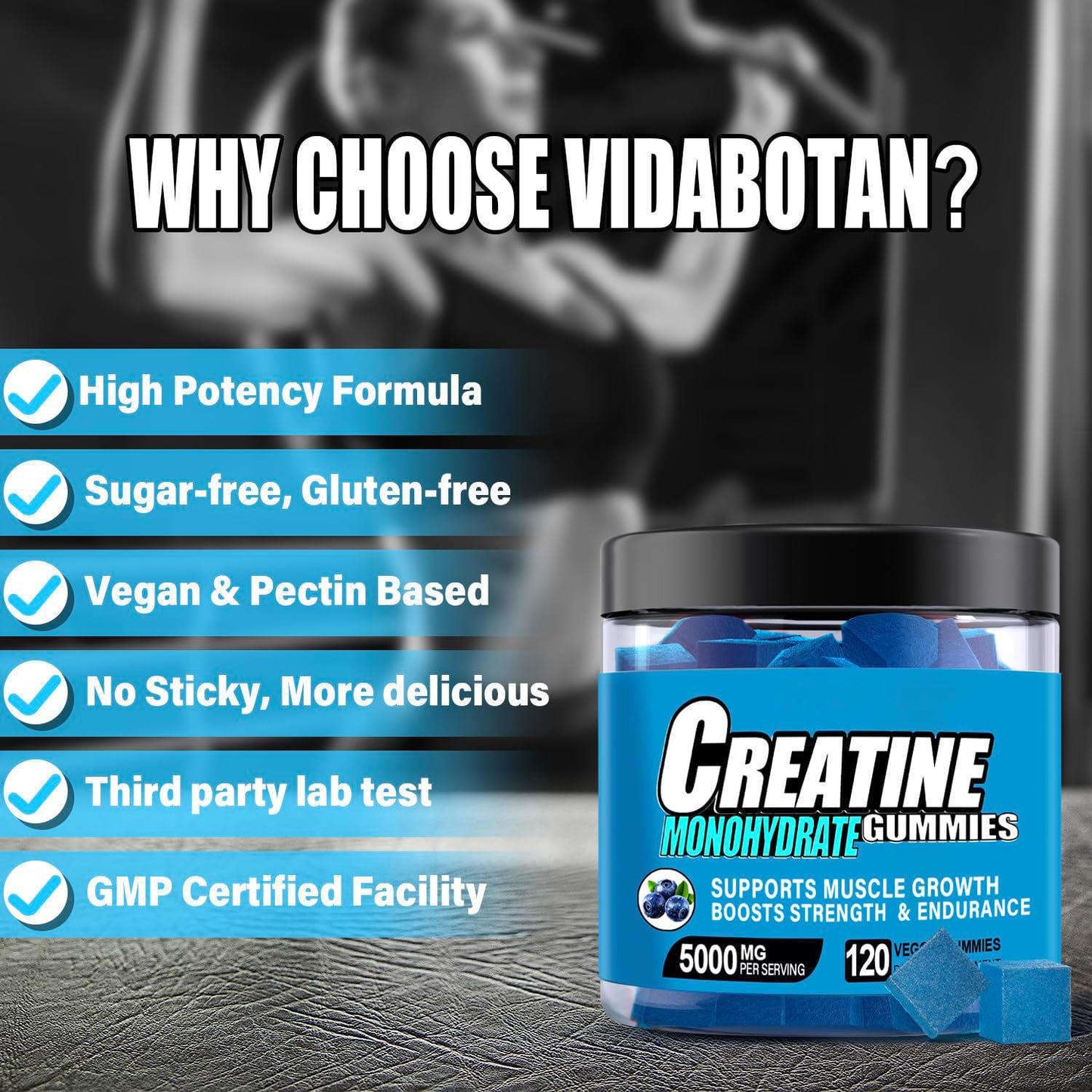 Creatine Fitness Gummies