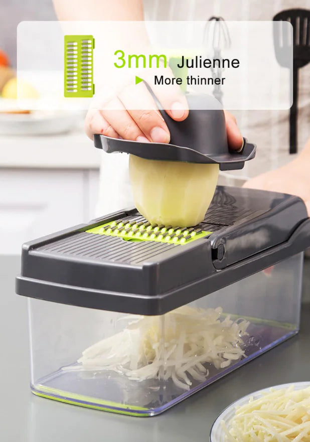 15-In-1 Vegetable and Fruit chopper Dicer