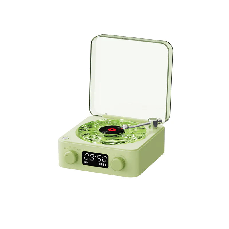 Retro Bluetooth Speaker - Vinyl Record Player